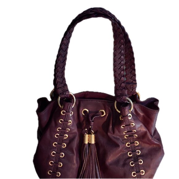 Michael Kors Purple Shoulder Bag - Picture 2 of 14